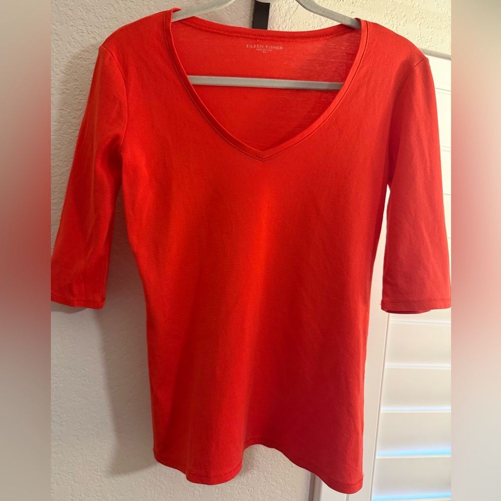 Eileen Fisher Top 100% Organic Cotton